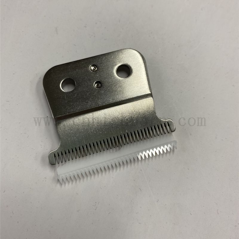 Zirkonia Keramik abnehmbarer Tierhaarschneiderblatt mit Metall Friseur -Clipper -Klingen des Austauschs