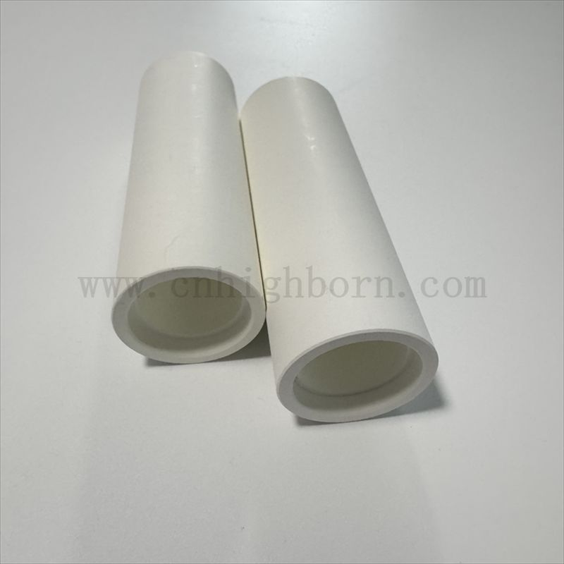 Vakuum -Isolierbor -Nitrid -Keramikrohre Hochtemperatur Heißgepresste HBN -Röhrchen