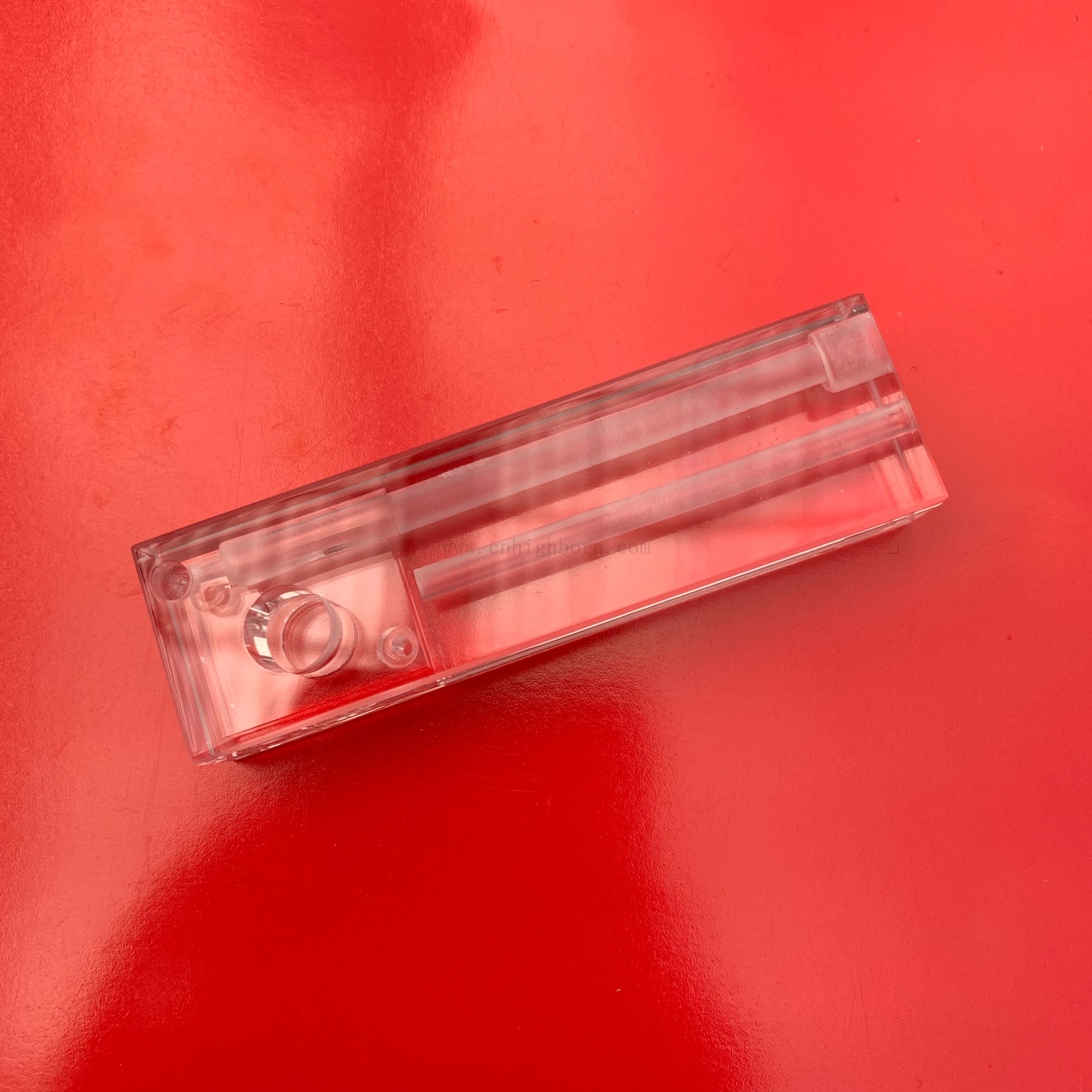 Labware -Mikroreaktion Clear Quarzglas Cuvette Flow durch Colorimeter