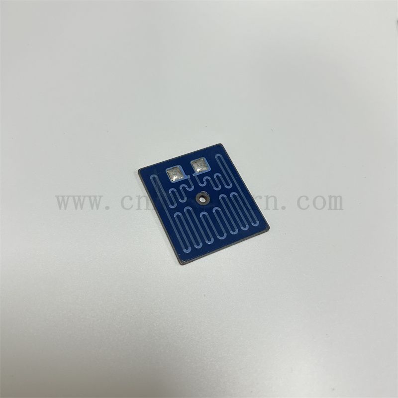 Hohe Genauigkeit 96% Aluminiumoxid -Keramik -Substrat Dicke Filmwiderstand Hybrid Integrated Circuit Board