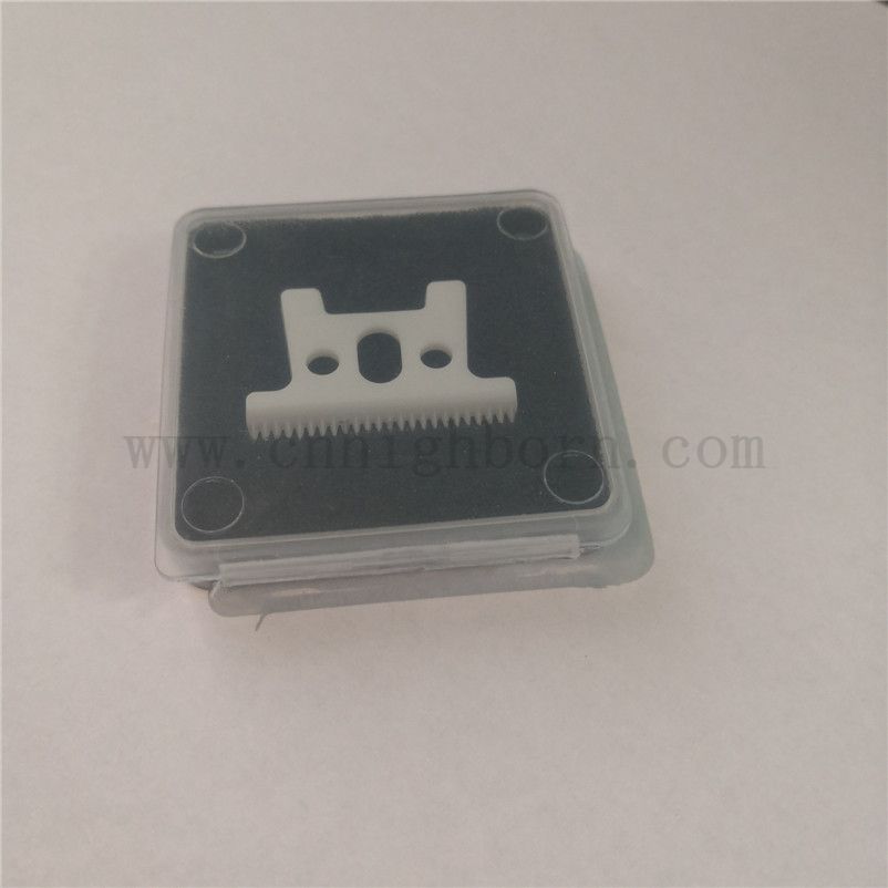 Weiße Zirkonia Keramik -Trimmer -Klingen -Verschleiß Widerstand Haustierpflege Keramikblatt