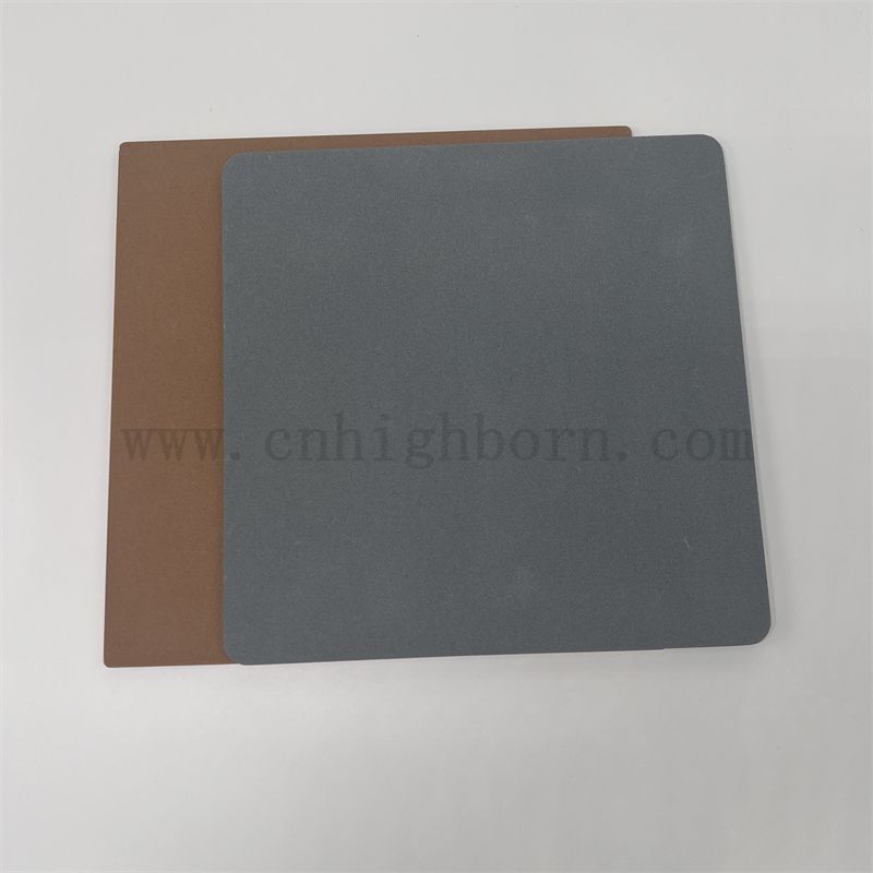 Poröse schwarze Aluminiumoxid -Saugplatte Elektrostatische Adsorption Al2o3 Keramikdiffusor