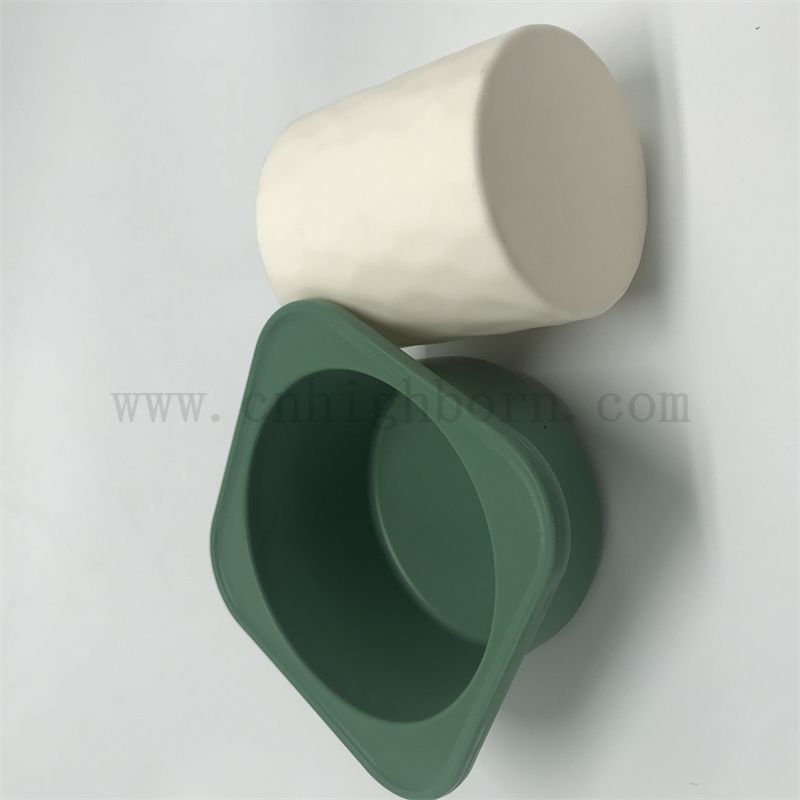 Customized leicht zu transportieren Lebensmittelqualität Silikon Gummi -Haustier Klappschale Haustier Begleiter