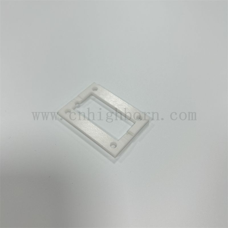 Isolator Zirkonia unregelmäßige Blockoberfläche Polierweiß weiße ZRO2 -Keramikplatte