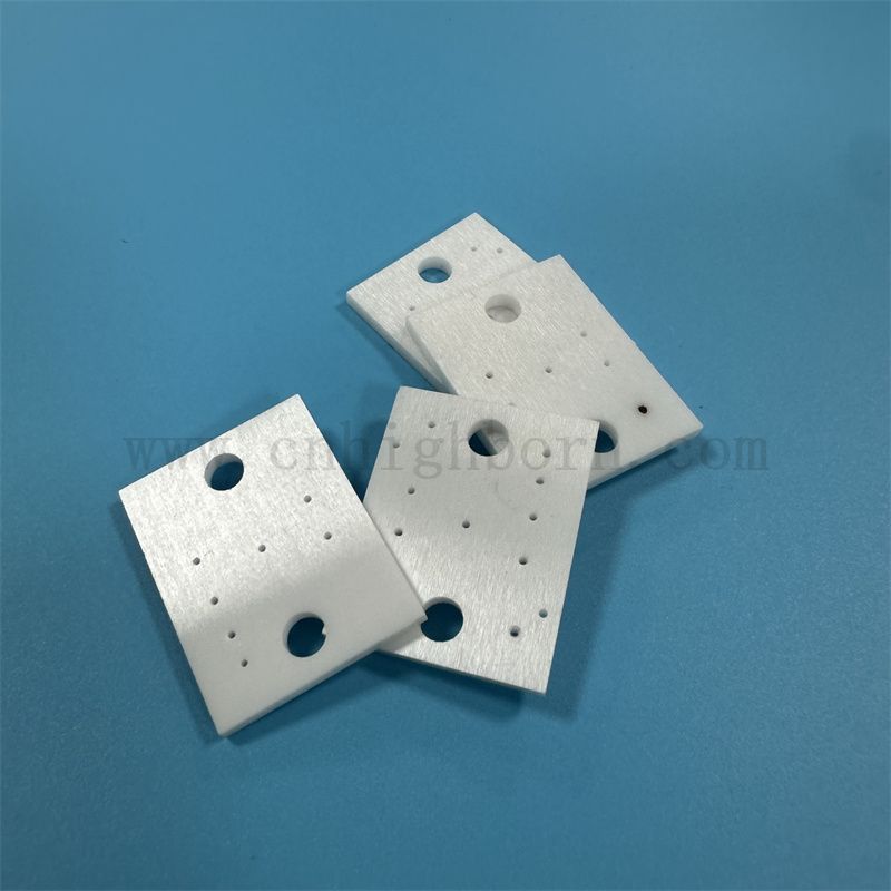 Isolator Zirkonia unregelmäßige Platine hohe Härteflächenpolier -Zro2 -Keramikplatte