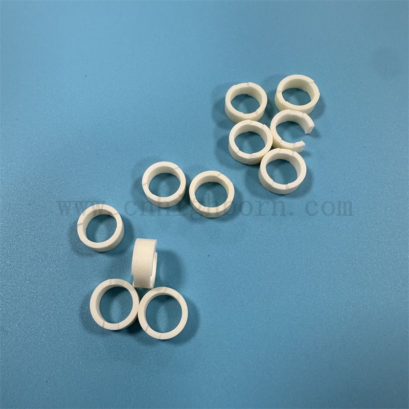 Customized 95% Aluminiumoxid Keramikring Al2O3 Keramikdichtung Dichtung