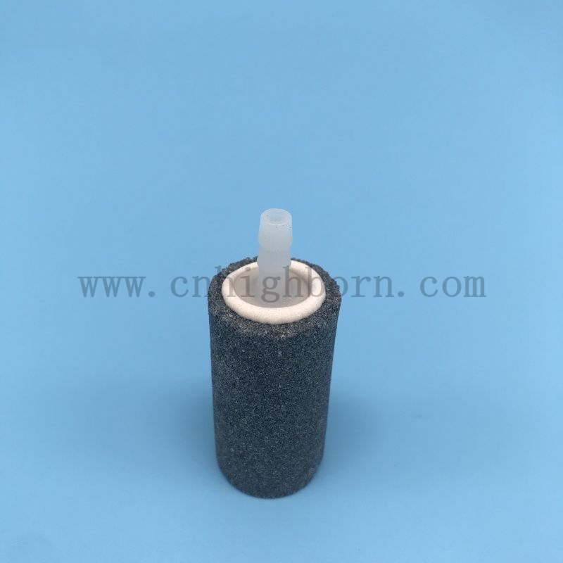 Zylindrische Luftblasensteinaquarium -Fischtankbelüftungspumpe Hydrokroponik Sauerstoffdiffusor 