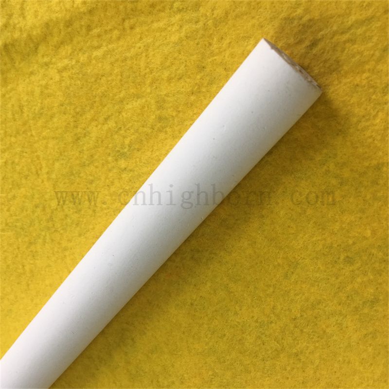 Benutzerdefinierte Porosität weiße poröse Aluminiumoxid -Keramikrohre Al2o3 Filterrohre