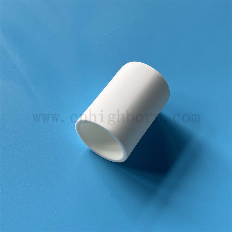 Refraktäres Magnesiumoxid Crucible Customized geschmolzenes Metall -MGO -Keramikboot