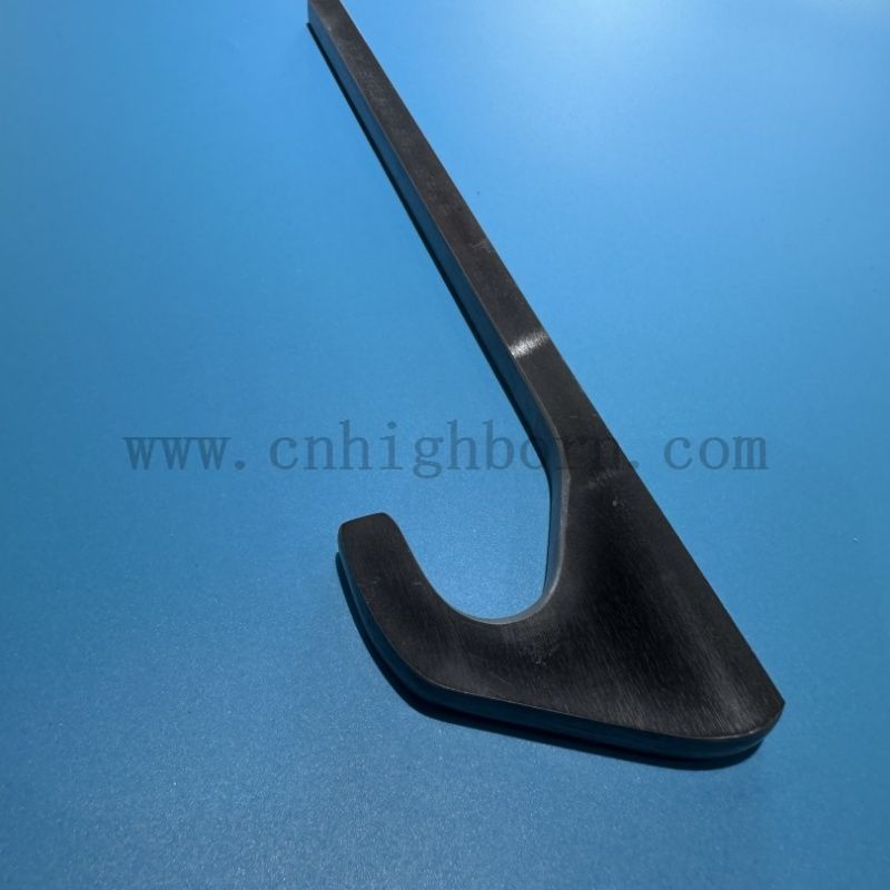 Starke Korrosionsbeständigkeit Siliziumnitrid -Keramik -Aluminium -Imprägned Haken