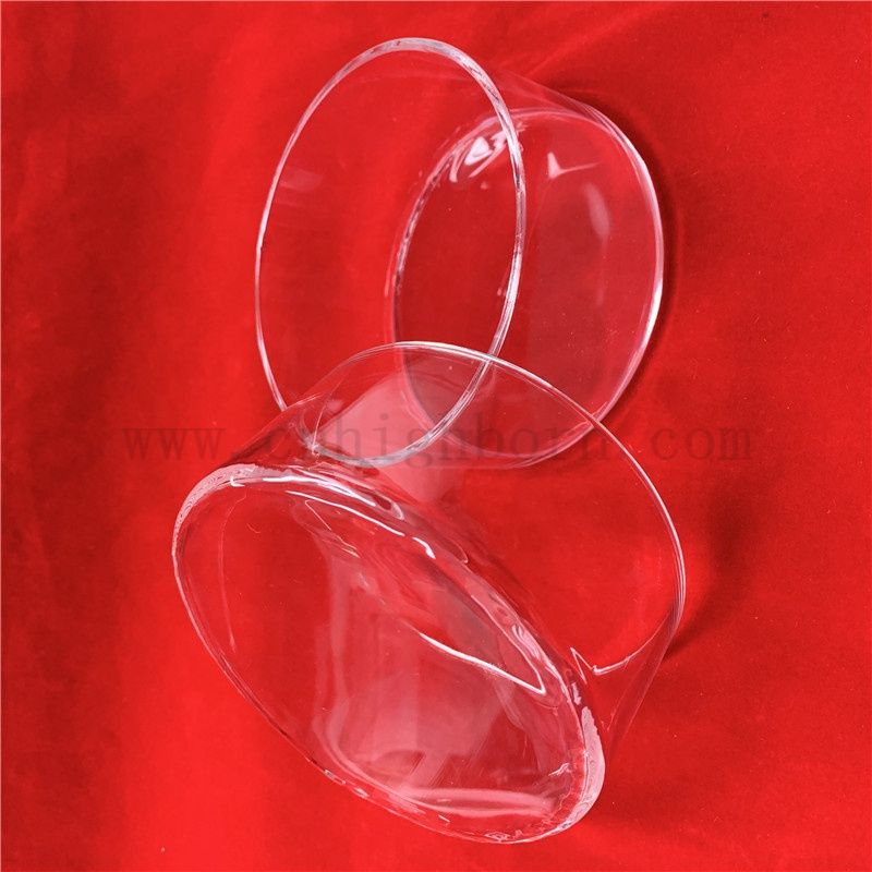 Customisierte transparente Wärmefestigkeit Quarzglas Petrischale 