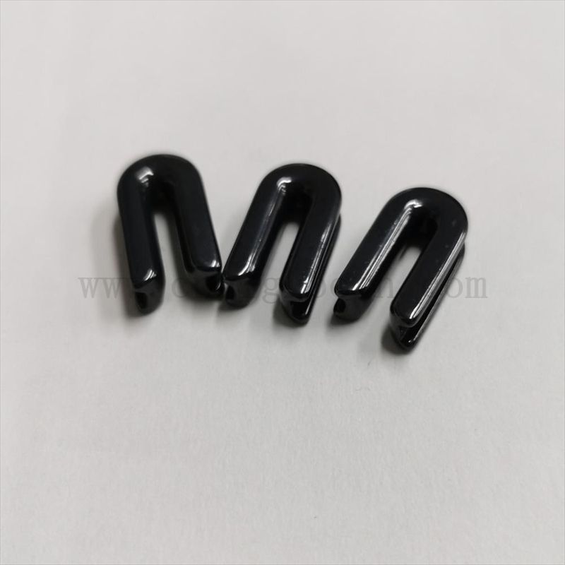 Customized Textile Ceramic Machine Teil Titanoxid Keramikschlitzgarnführer Textil Drahtanleitung