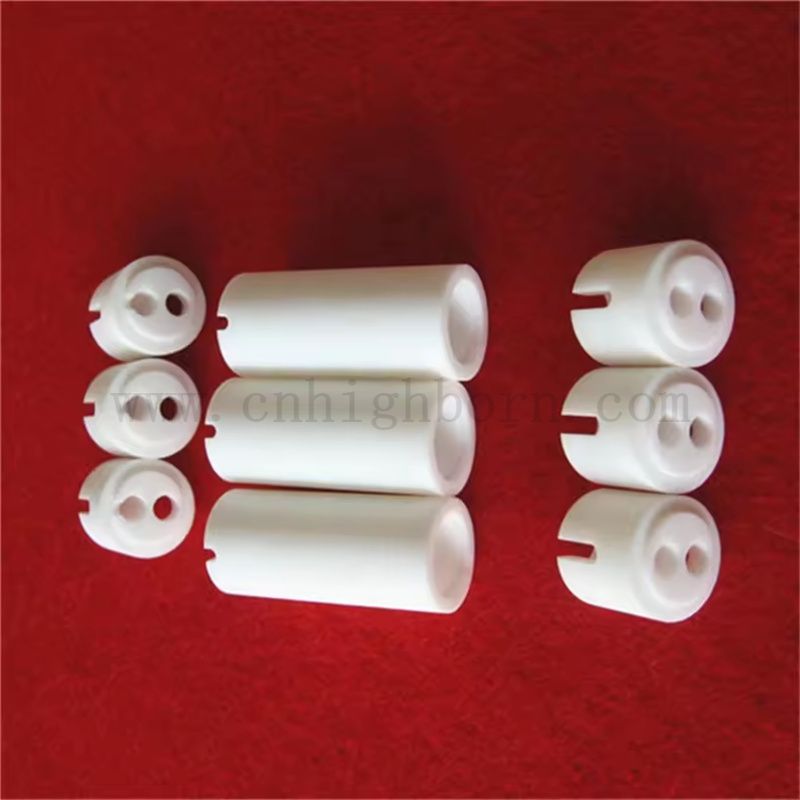 Einfach zu bearbeitende maschinelle Glaskeramikstange Macor Keramik unregelmäßige Teile