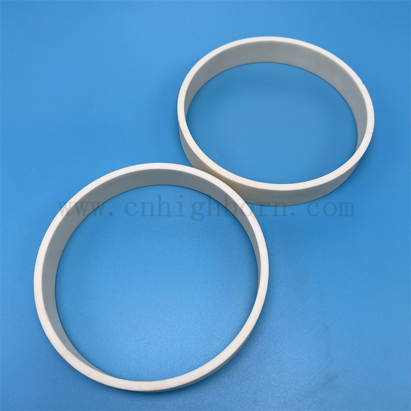 Aluminina -Ring -Isolation Aluminiumoxid großer Durchmesser Al2o3 Keramikschleife