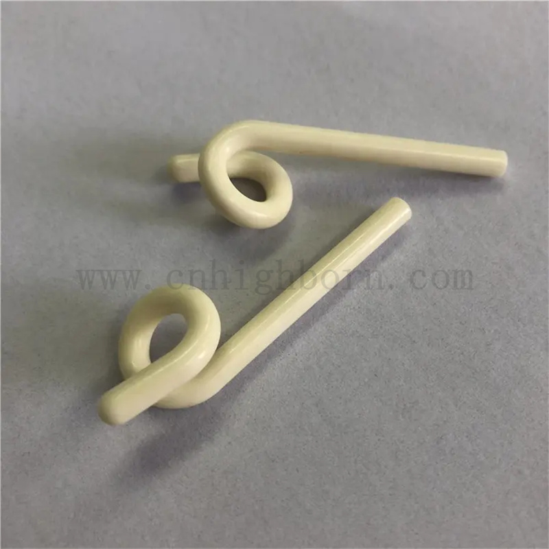 Wear Resistenz Al2O3 Alumina Keramikgarnführer Textile Keramik -Zopf -Guides