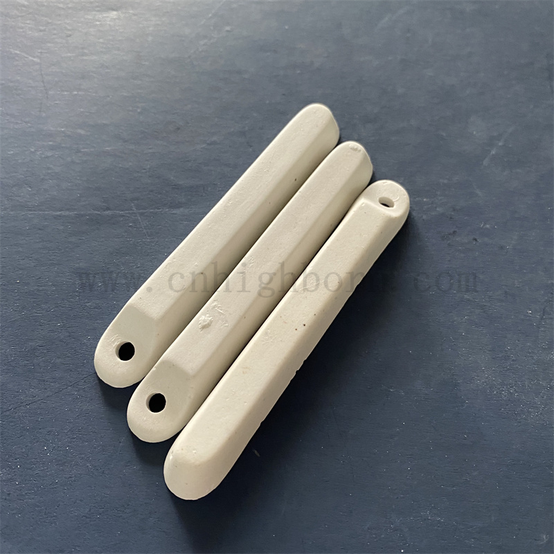 Hochtemperaturwiderstand Labor Alumina Tiegel 77 88 mm Porzellanbrennboot