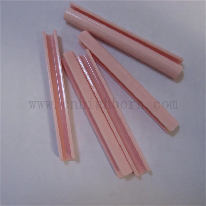 99% Pink AL2O3 Alumina Keramikgarn Guide Textile Keramik verschiedene Typen Guides