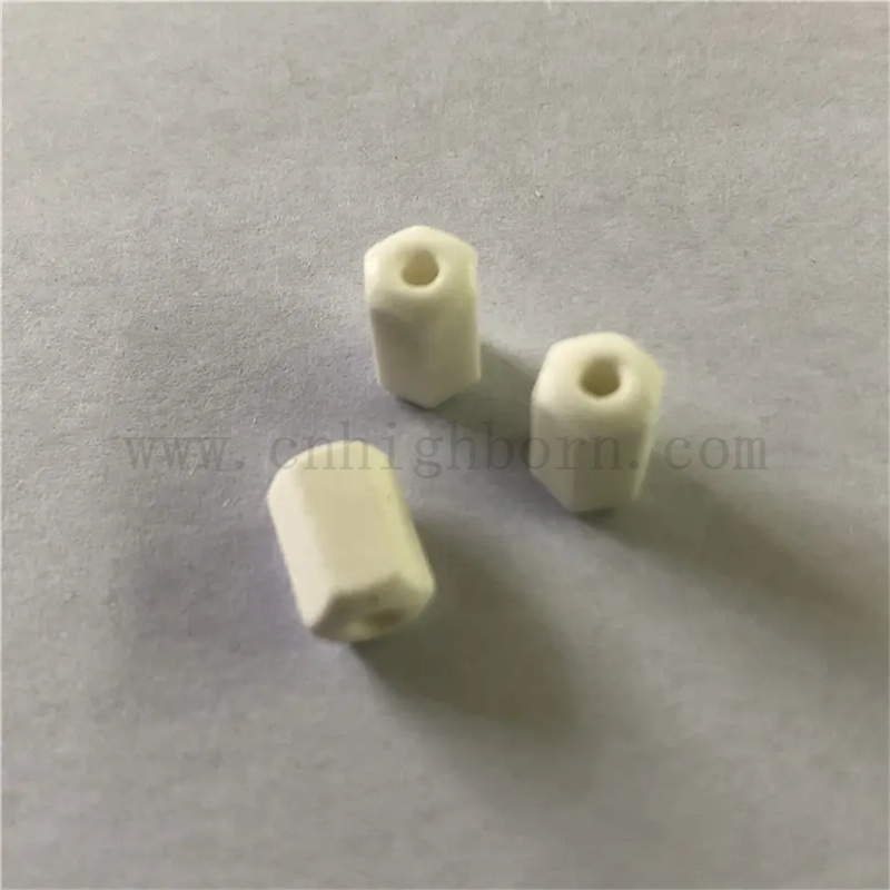 Verschleißfestigkeit Al2o3 Alumina Keramik Draht Führung Textil Keramik Öse