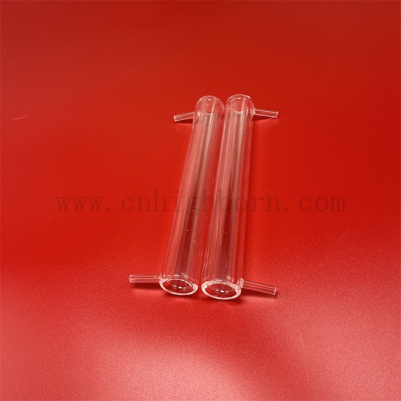 Wärmewiderstand Cleared Clear zwei Schichten Fusions Silica Quarzglasrohr
