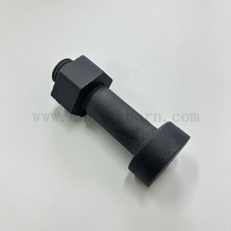  Kundenspezifische korrosionsbeständige Siliziumkarbid -Keramikschraube und Sic -Muttern 