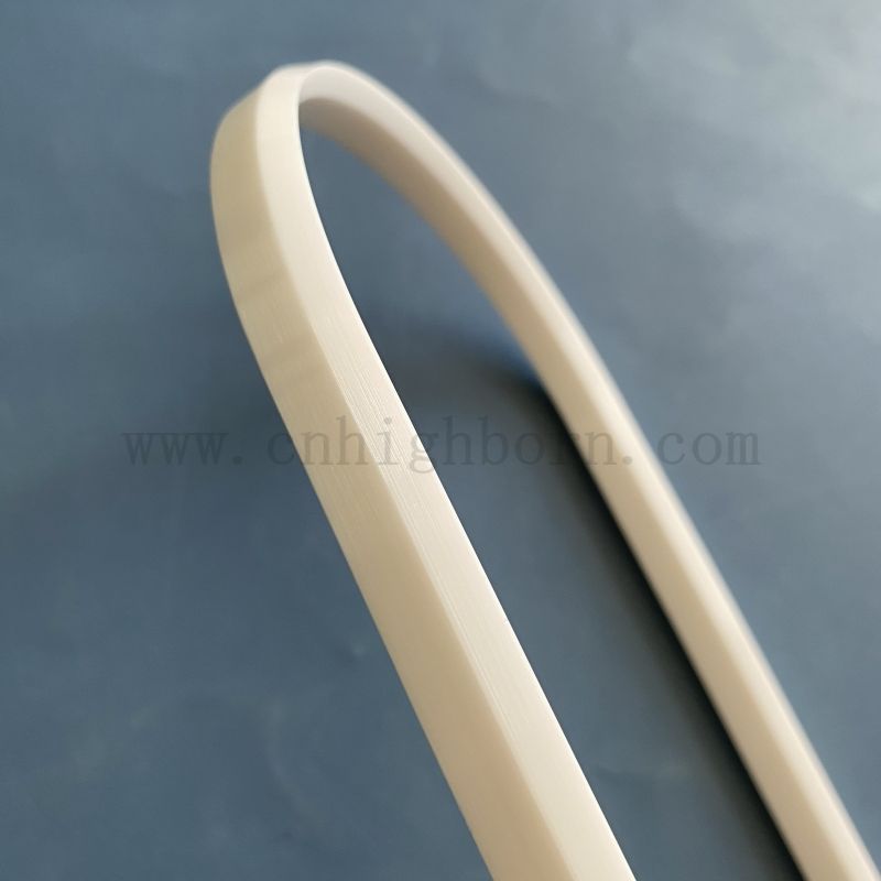 Versiegelte Tintenbecher -Pad -Druckausrüstung Ovaler Zirkonia Keramikring für Tintenbecher