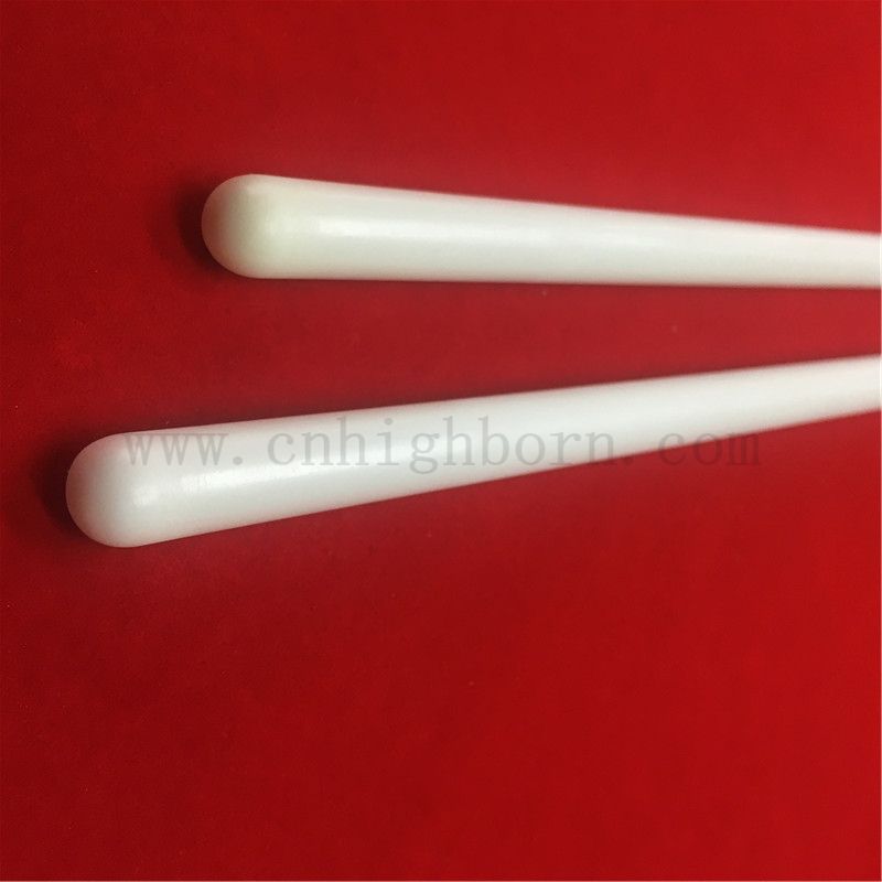 8YSZ -Testen Hochtemperaturofen Yttria stabilisierte Zirkonias Keramik -Sauerstoffsensorrohr