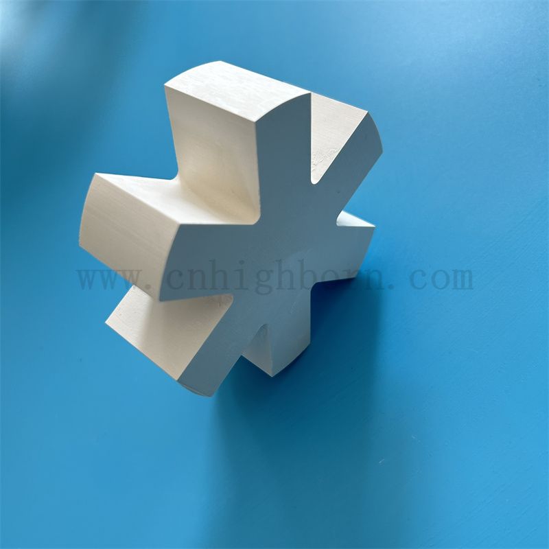 Hexagonale Bornitrid -Keramikteile 99% Reinheit Hbn Bn Keramik Strukturblock
