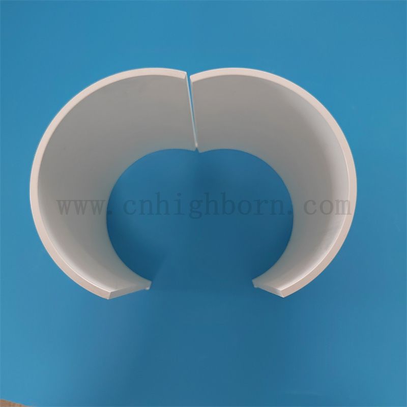 Isolator Bornitridrohr hohe temperaturbeständiger weißer Bn -Keramikteil