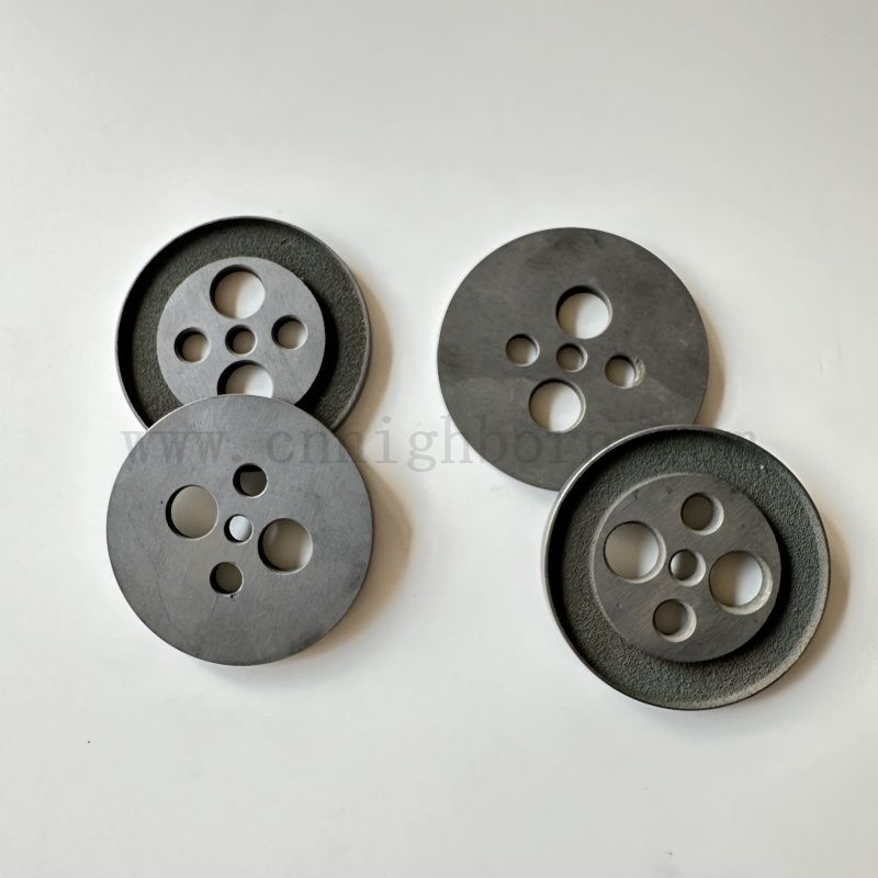  SiC Ceramic Disc Silicon Carbid Rundblatt mit hoher Verschleißfestigkeit