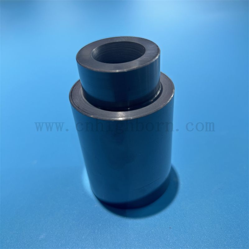 Isolator Spiegel Polierhochsiegel -Nitrid -Teil Customized SI3N4 Keramik unregelmäßiges Rohr