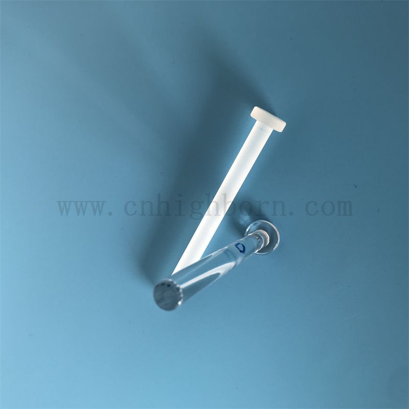 Customized Wärmefestigkeit klarer Hersteller Quarzstange Silica Glassrute