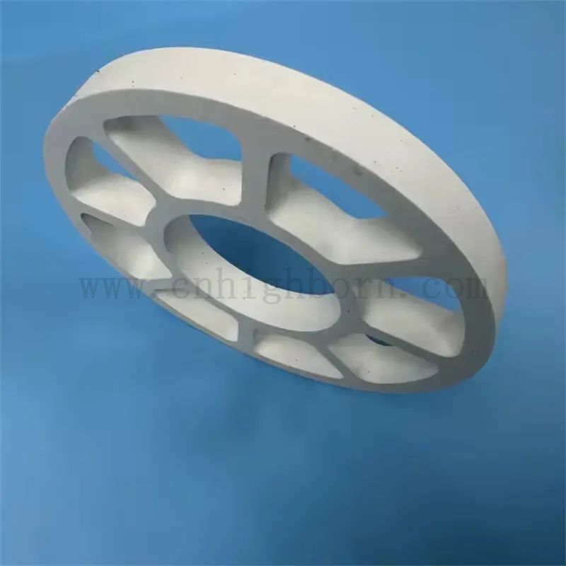 Feuerfest weißer Cordierit -Teile Keramikring für Ofen