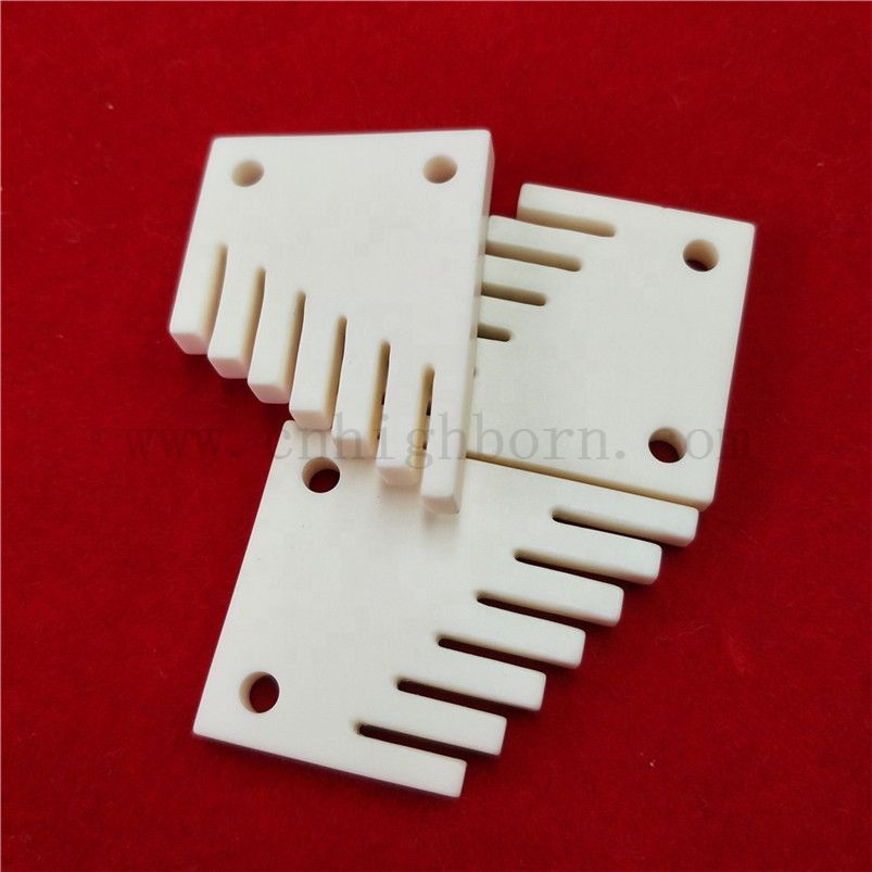 Präzise 95% 99% AL2O3 Alumina Keramikführer Textilindustrie Teil