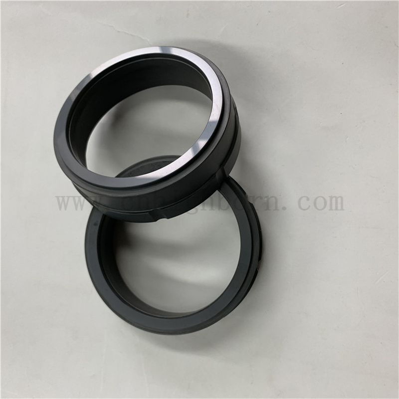 Poliertes Siliziumcarbid Sic Sic Ceramic Dichtungsring 