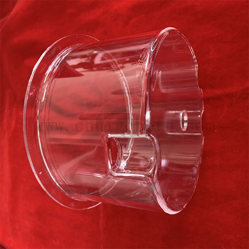 Wärmefestigkeit Customized Laboratory Quarzglas Reaktionsbehälter
