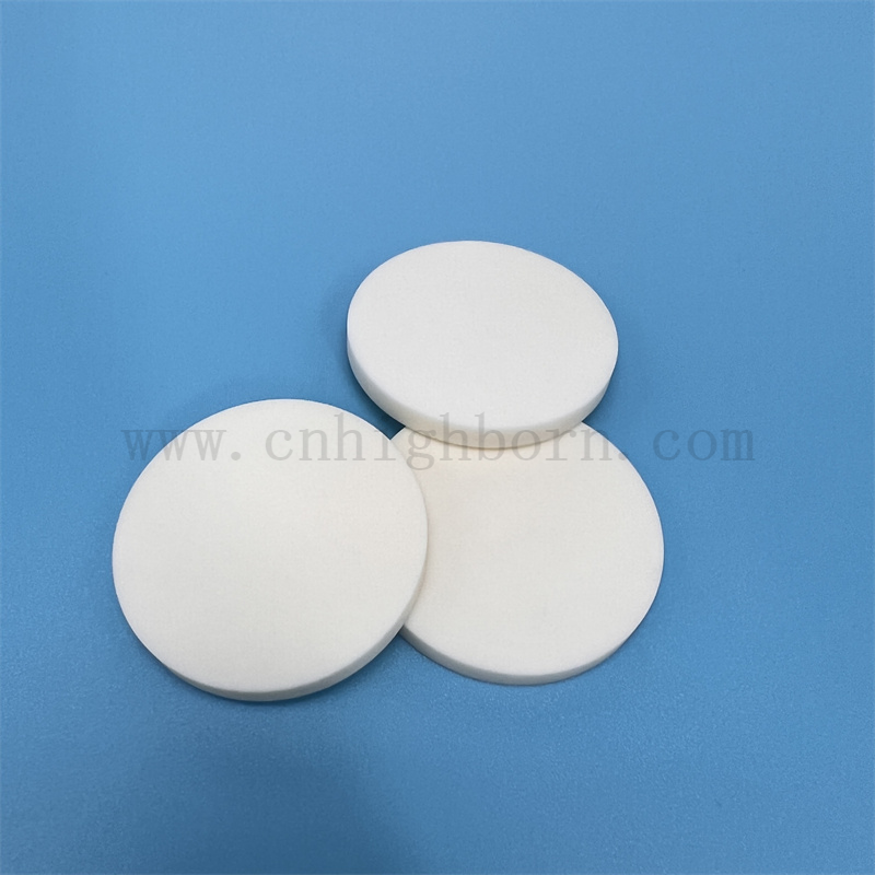 Customized Aluminina Disc 99% AL2O3 Keramik Glattes Oberflächenwafer