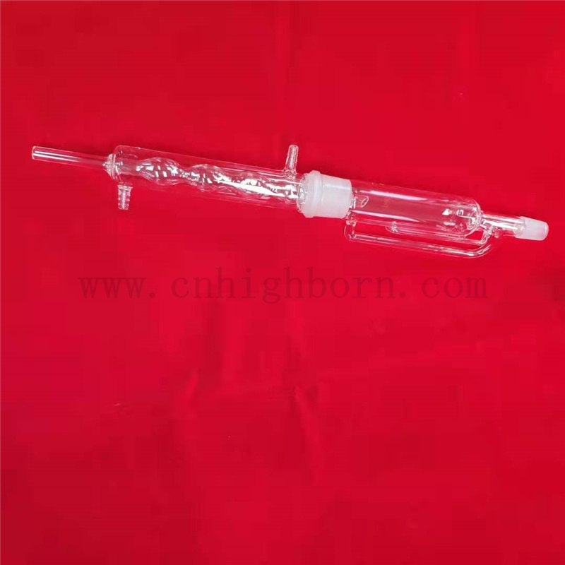 Klares hoher Borosilikatglas 3.3 Labor Verwenden Sie Soxhlet Extractor