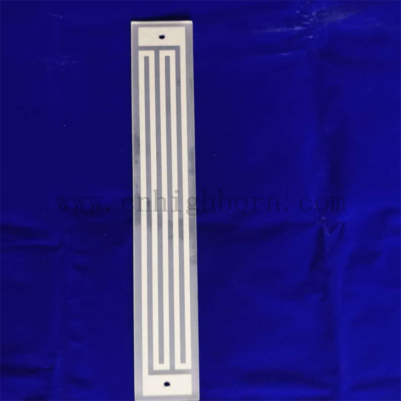 Hitzebeständige rechteckige Ferninfrarot-Quarzglas-Heizplatte