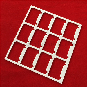 Aluminiumoxid-Laserschneidsubstrat, maßgeschneiderte Al2O3-Keramikplatte