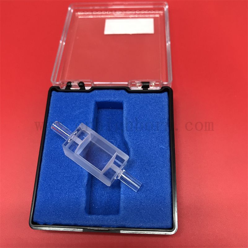 Labor UV Good Wärmestabilität Quarzkuvette -Spektrophotometer Optische Glaszelle