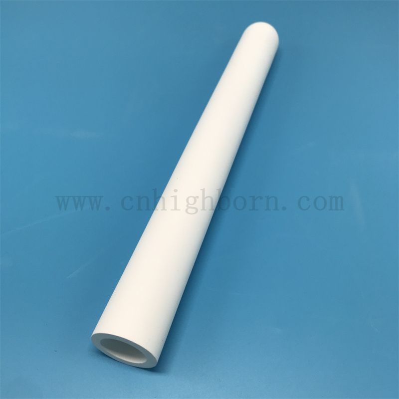 0,35um Apertur Medizinische Feststoff-Gas-Trennung mikroporöse Keramikrohr poröse Filterrohr