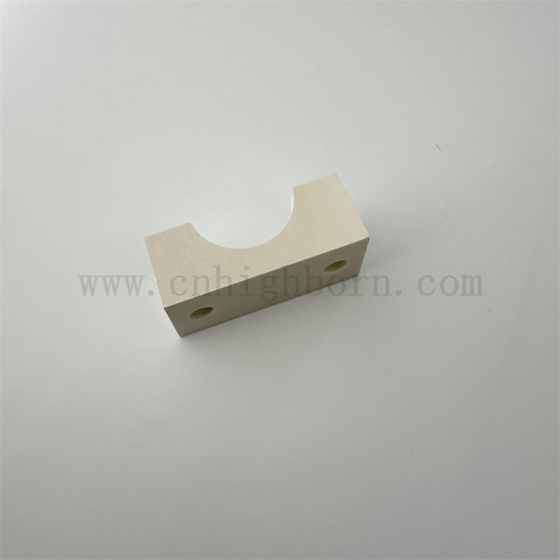 Fabrikpreis Hochreinheit Bn Keramikkomponente Bor Nitrid Block 99 Keramikteil