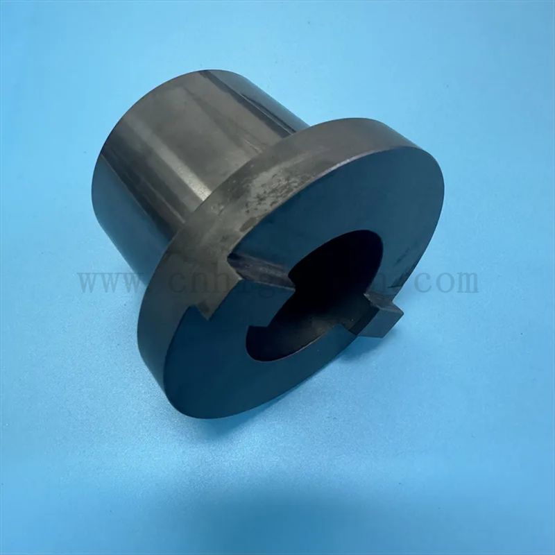 Bearbeitung hochpräziser Siliziumkarbid-Keramik-Ersatzteile Sic-Ärmel