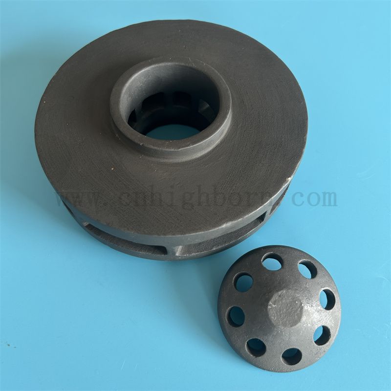 Isolator Siliziumcarbid unregelmäßiger Teilreaktion gesinterte Sic -Keramikblock