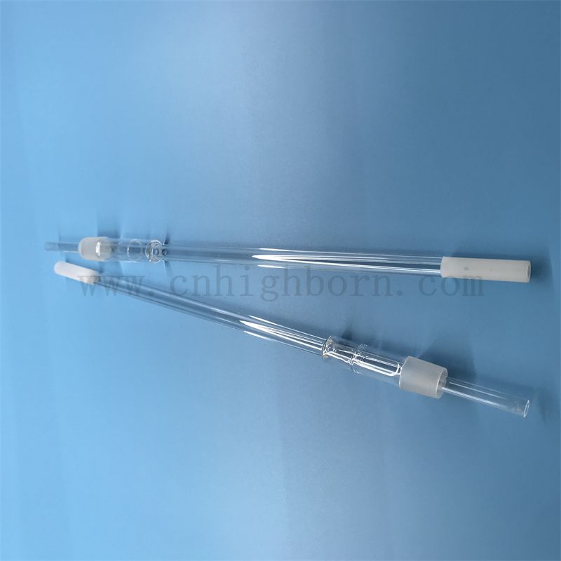 Customisierte Form klares hitzebeständiges fusioniertes Kieselglasquarzrohr