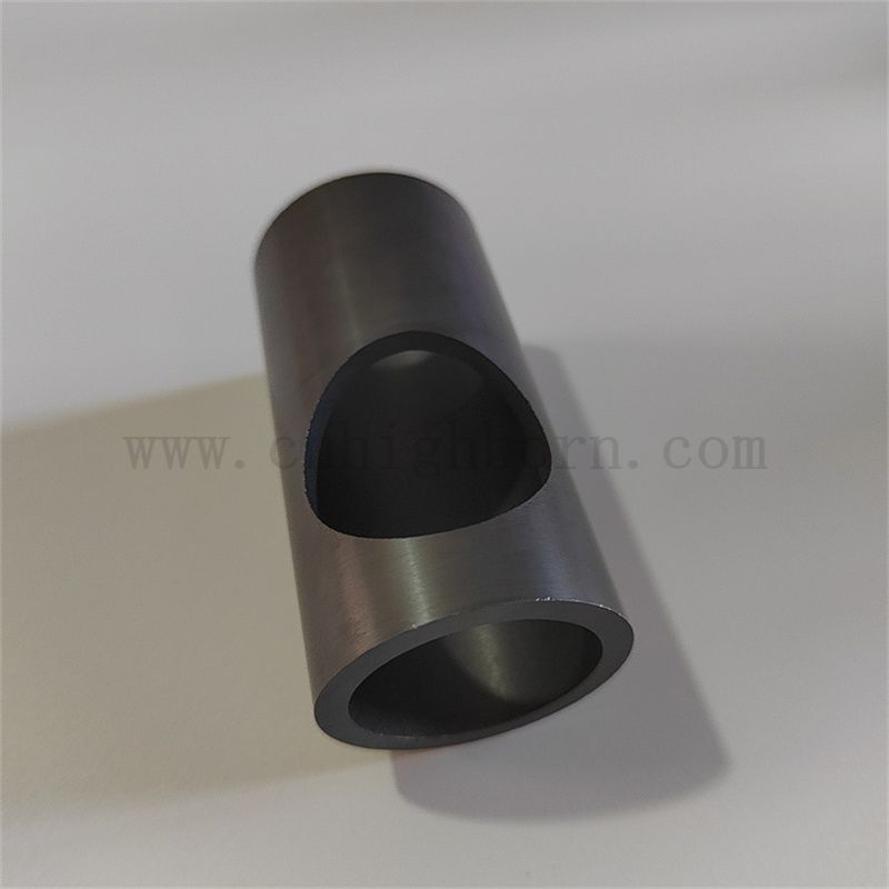 Verschleißfestigkeit Bor Carbid Keramikrohr B4C -Rohr