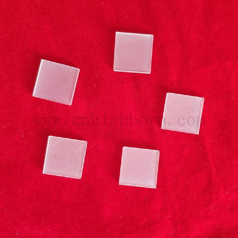 Gefrostiertes undurchsichtiges quadratisches Fusions -Kiesel -Quarzfensterplatte