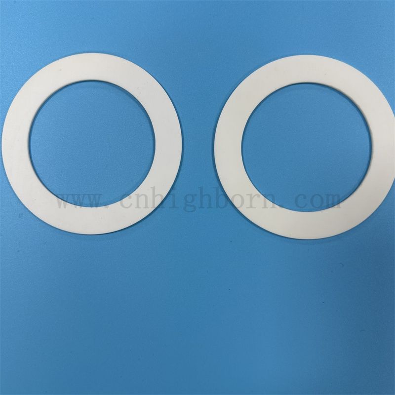96% ige Aluminiumoxid -Keramik -Dichtungsring -Verschleiß resistenter Hochtemperaturdämmungdichtungen