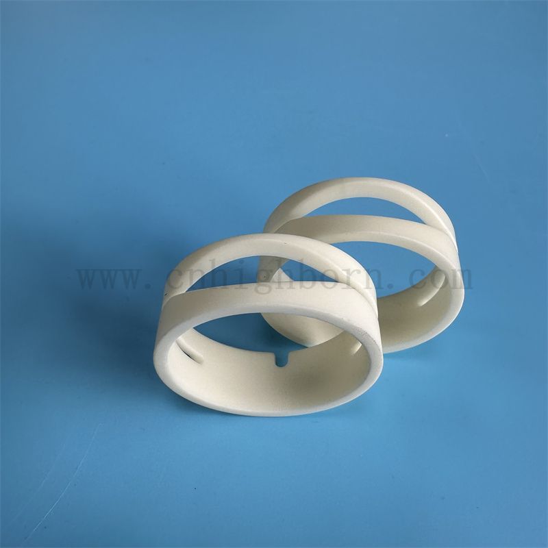 Customized Polished Wea Resistant AL2O3 Spinning Machinery Accessoires Alumina Textile Keramikführer