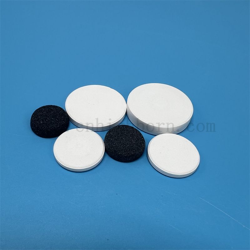 Isolator Poröser Siliziumkarbidfilterplatte Alumina Keramikluftfiltrationsscheibe